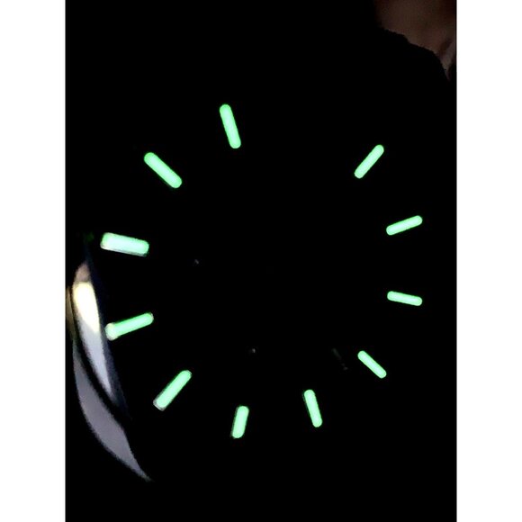 Armani Exchange Men's Watch AX1326 Quartz Chronograph Black Rubber Strap 44mm - Picture 7 of 14